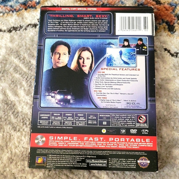 X-FILES Revelations and X-FILES Movie, I Want to BELIEVE - Picture 8 of 10